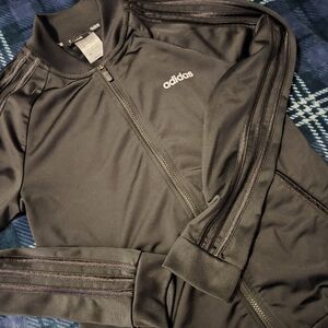 Adidas All Black Track Jacket